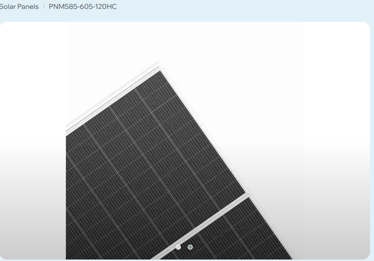 PNM585-605-120HC Polynet Solar Panel